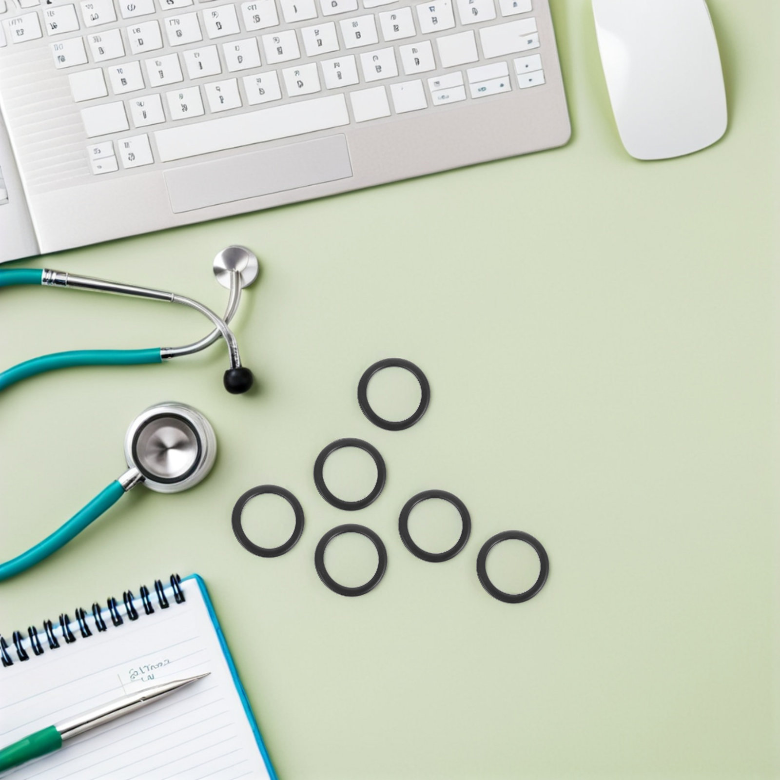 聴診器用ダイヤフラム冷却リング10個入り。浮遊式で保温性に優 - Stethoscope のレビューと価格