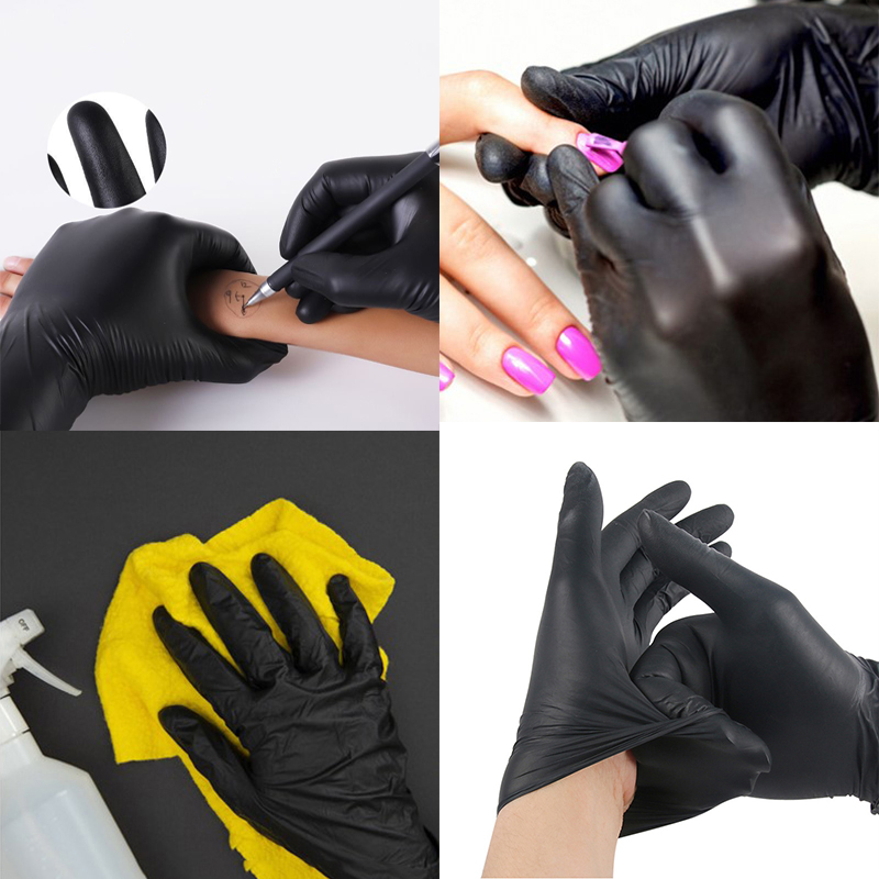 10/50/100/200 個の使い捨てニトリル手袋、タトゥ - Medical Gloves のレビューと価格
